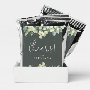Gray Green Snowberry+Eucalyptus Bridal Shower Coffee Drink Mix