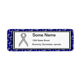 Gray / Grey Standard Ribbon by Kenneth Yoncich Label