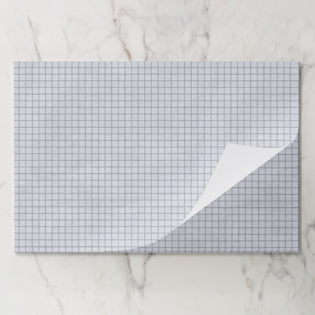 Gray Grid Paper Paper Pad (Folded)