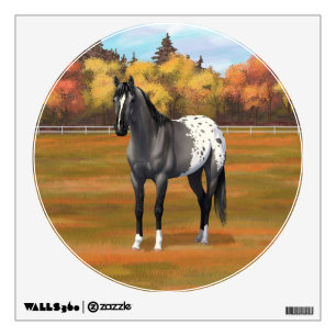 Gray Grulla Appaloosa Quarter Horse Stallion Wall Decal