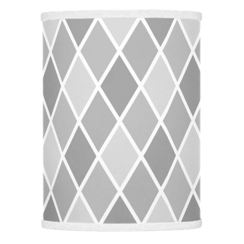 Gray Harlequin Lamp Shade