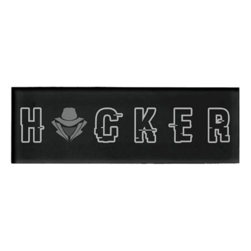 Gray Hat Hacker _ Type 3a Name Tag