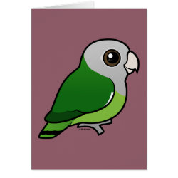 Birdorable Gray-headed Lovebird Greeting Card