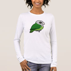 Birdorable Gray-headed Lovebird Women's Basic Long Sleeve T-Shirt