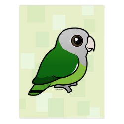 Birdorable Gray-headed Lovebird Postcard
