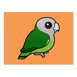 Birdorable Gray-headed Lovebird Postcard
