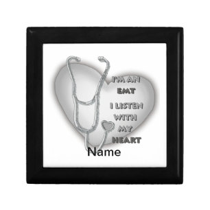 Gray Heart EMT Gift Box