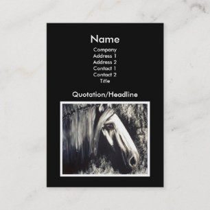 Gray Horse Business Card
