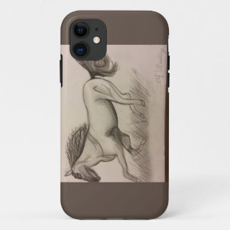 Gray Horse iPhone 11 Case