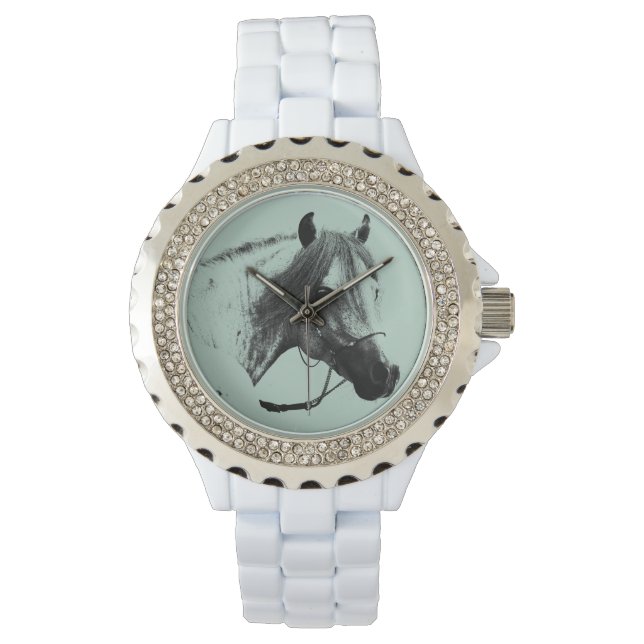 Gray Horse Head Watch (Front)
