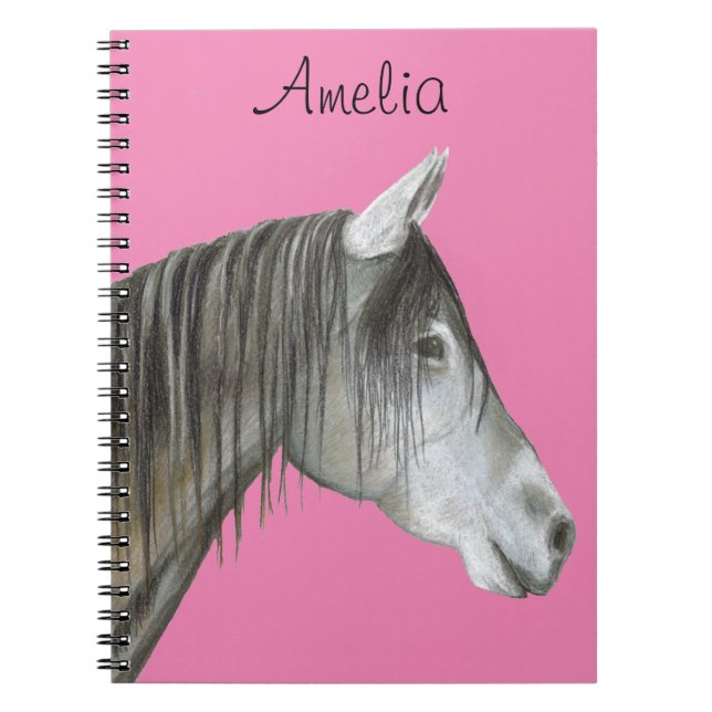 Gray Horse Notebook (Front)