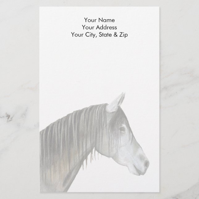 Gray Horse Stationery (Front)