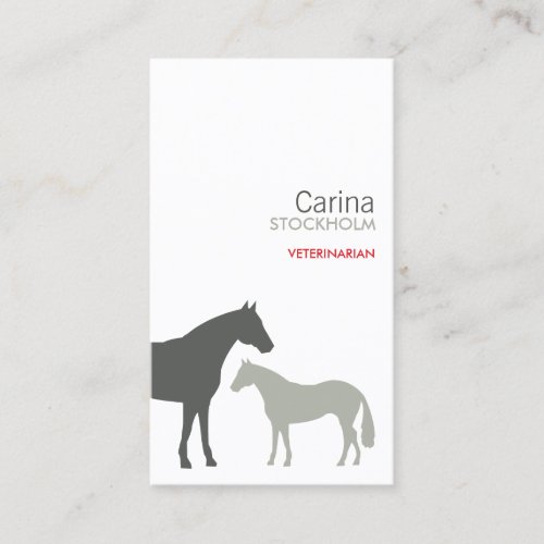 GRAY HORSES BUSINESS CARD