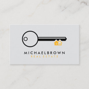 Gray House Sitting Estate Management Service Business Card