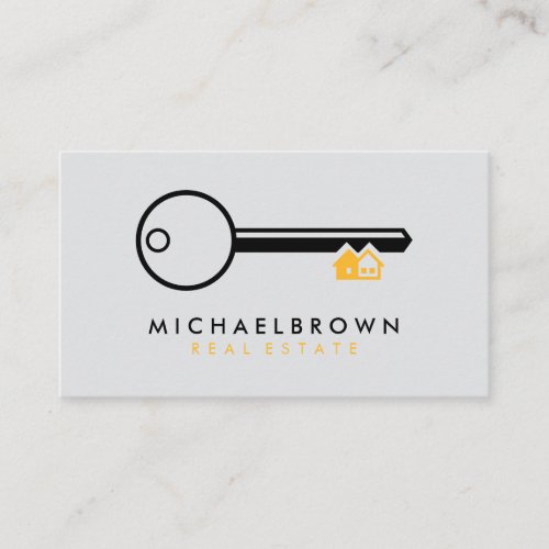 Gray House Sitting Estate Management Service Business Card
