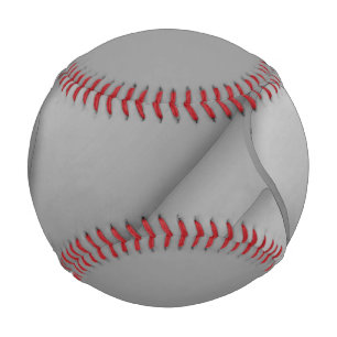 Gray Hues Modern Art  Baseball
