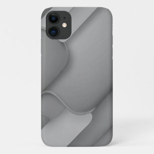 Gray Hues Modern Art iPhone 11 Case