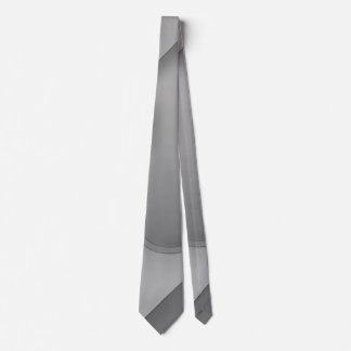 Gray Hues Modern Art Neck Tie