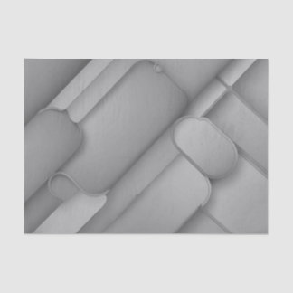 Gray Hues Modern Art  Tissue Paper