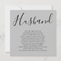 Gray Husband poem from wife