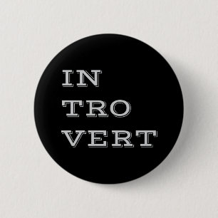 Gray Introvert Button