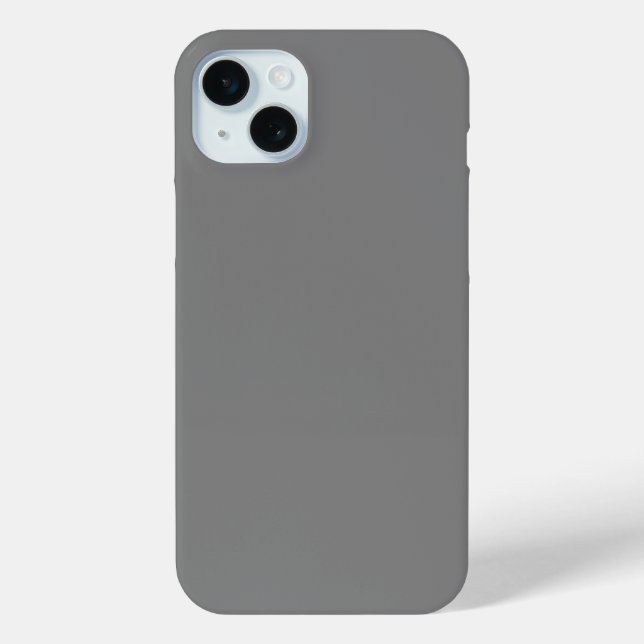 Gray iPhone 15 Plus Case (Back)