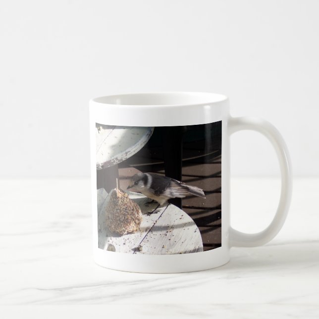 Gray Jay and Bell Mug (Right)