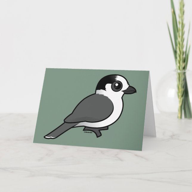 Gray Jay Card (Front)