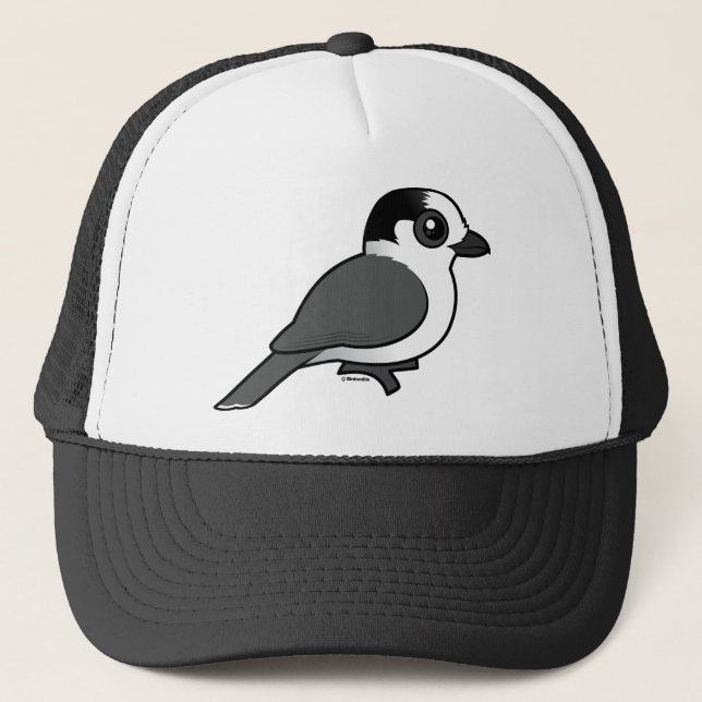 Gray Jay Trucker Hat (Front)