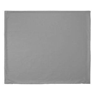 Gray King Size Duvet Cover