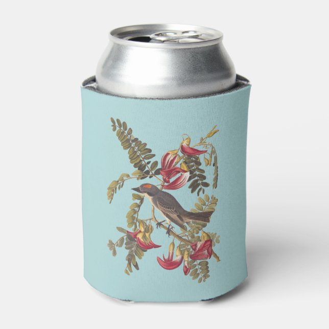 Gray Kingbird and Bible Verse Can Cooler (Can Front)