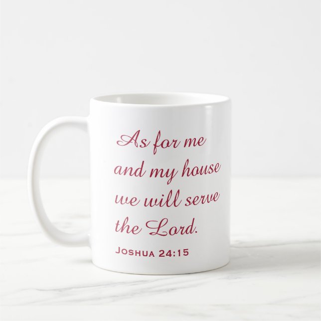Gray Kingbird and Bible Verse Coffee Mug (Left)