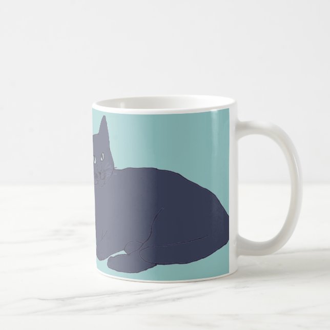 Gray Kitties mug (Right)