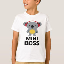Gray Koala Bear with Headphones – Mini Boss