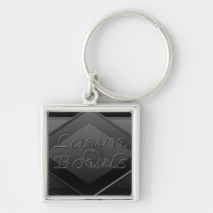 Gray Lawn Bowls Logo Design, Keychain