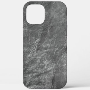 Gray Leather Case-Mate iPhone Case