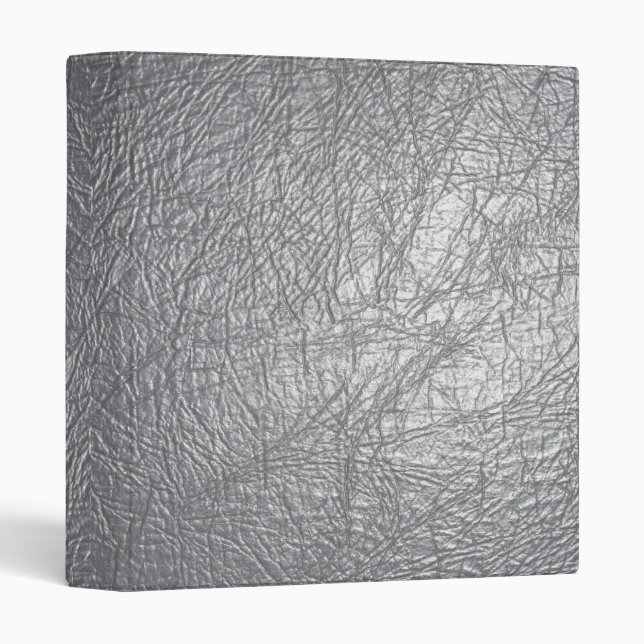 gray leather texture binder (Front/Spine)