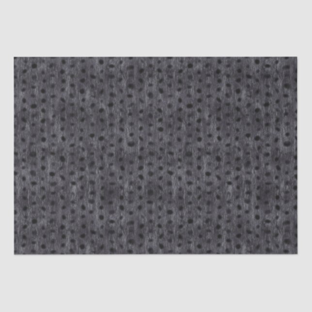 Gray Leopard    Tissue Paper (Front)