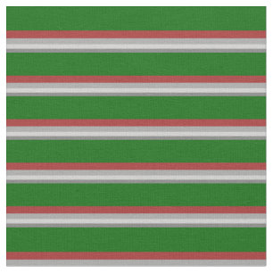 Gray, Light Gray, Dark Grey, Brown, and Dark Green Fabric