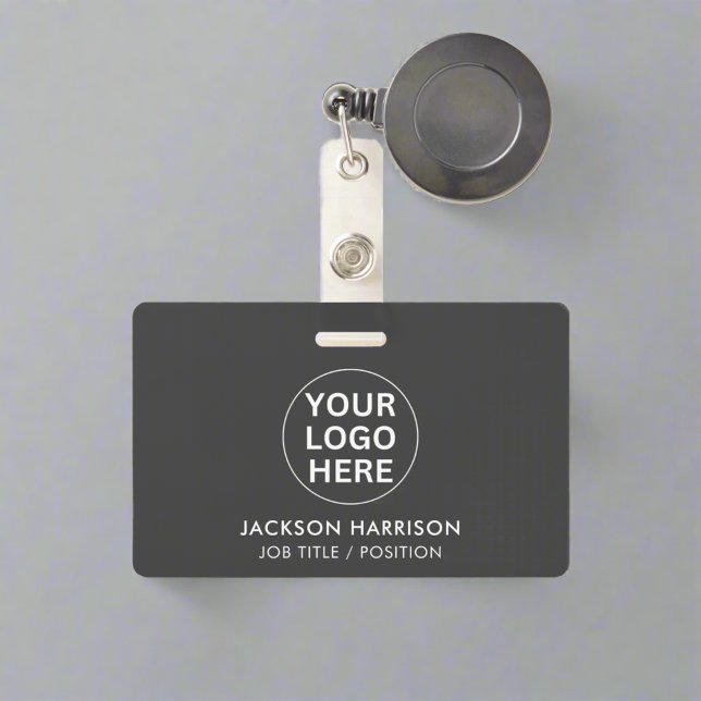 Gray Logo l Company Corporate Professional  Badge (Creator Uploaded)