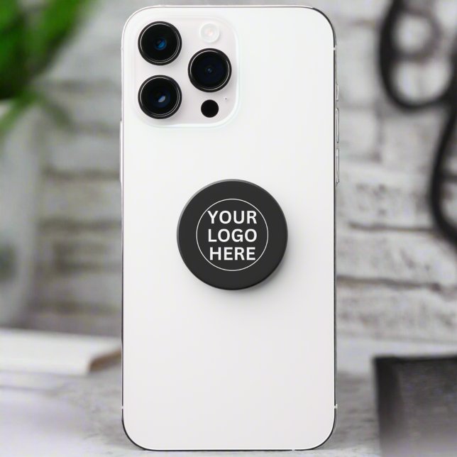 Gray Logo l Professional Promotional Business  PopSocket (Creator Uploaded)