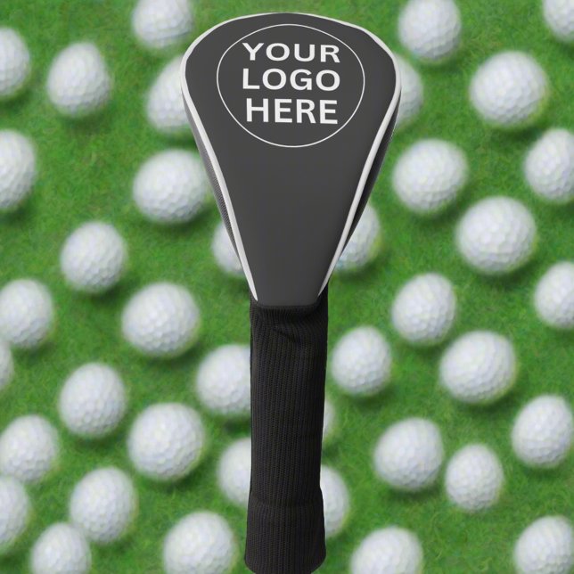 Gray Logo l Promotional Professional Branded  Golf Head Cover (Creator Uploaded)