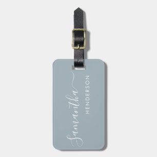 Gray, Luggage Tags Wedding Table Plan / Favor