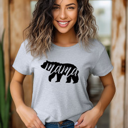 Gray Mama Bear T-Shirt