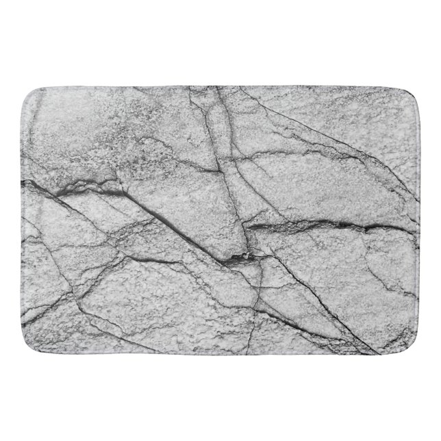 Gray Marble Bath Mat (Front)
