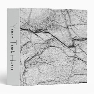 Gray Marble Dappled Concrete 3 Ring Binder