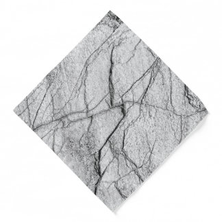 Gray Marble Dappled Concrete Bandana