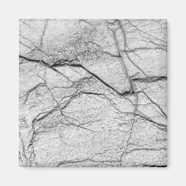 Gray Marble Dappled Concrete Magnet (Front)