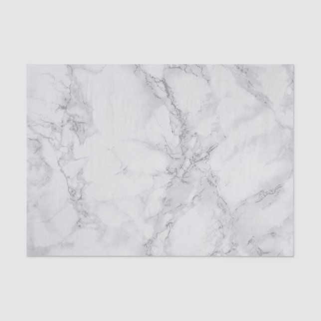 Gray Marble Design Tissue Paper (Front)