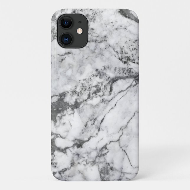 Gray Marble Iphone Case (Back)